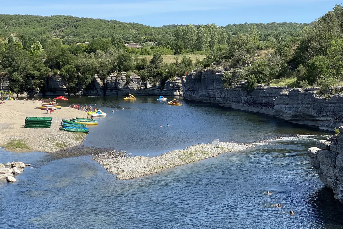 Ardèche bei Ruoms